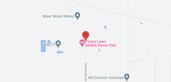 map of 55 7414 FOREST LAWN STREET